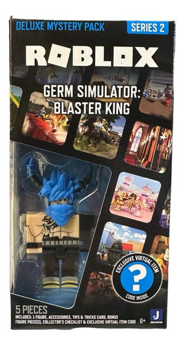 Roblox Deluxe Mystery Packs Serie2 Rox007 Germ Silulator Srj