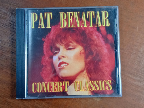 Cd Pat Benatar - Concert Classics (1998) Uk R5