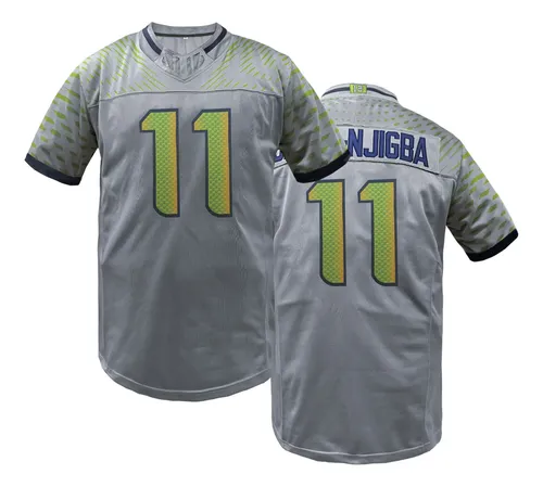 T*o様 Christopher Wool&Felix Gonzalez-Tor Camiseta De Futebol Americano Seattle #11 Smith-njigba | Frete grátis