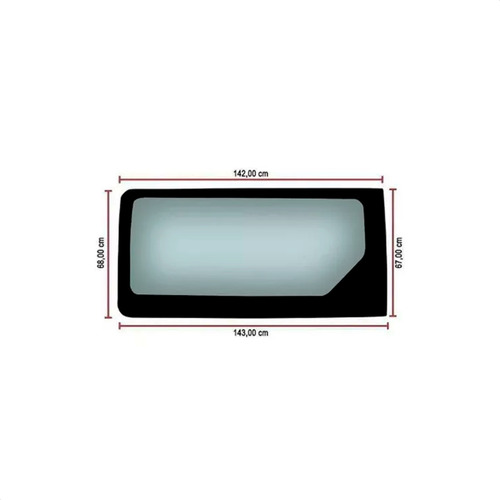 Vidro Janela Esquerda Renault Master 14 15 16 17 18 19 20