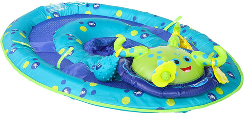 Flotador Primavera Con Toldo De Swimways, Pulpo, 8 , Verde