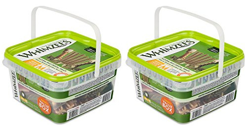 Snacks Dentales Para Perros, Varios Sabores Mediano, 56 Pzs