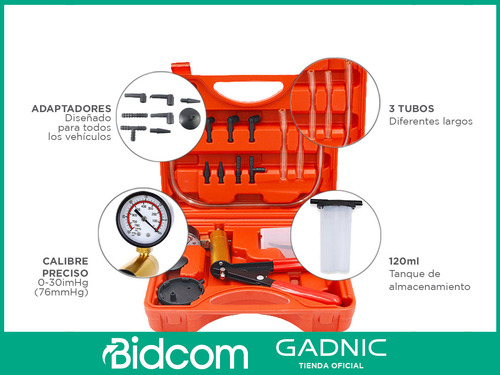 Probador De Compresión Gadnic Hrt-1a Auto/camioneta
