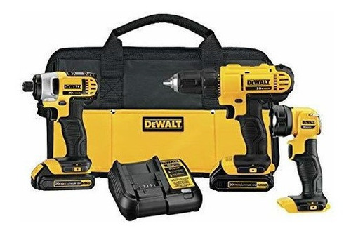 Dewalt Dck340c2 20v Max Kit Combinado De 3 Herramientas