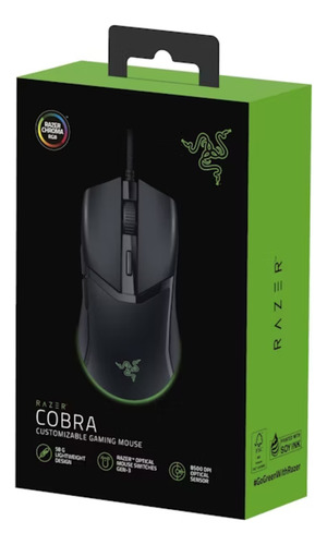Mouse Gamer Razer Cobra Chroma Rgb 8.500dpi Cable Speedflex