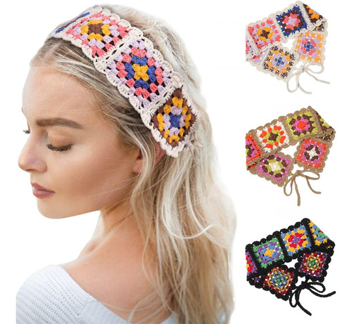 Bandanas Para El Pelo Para Mujer, Estilo Bohemio, Diadema