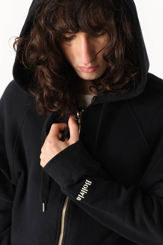 Buzo Canguro Hoodie Bolsillos Capucha Cierre Energia Bolivia