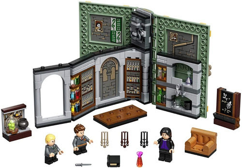 Lego Harry Potter Hogwarts Clase De Pociones Bus Cámara Set