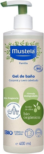 Mustela Bio Organico Gel De Baño Vegano 400ml