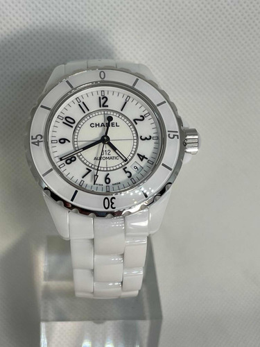 Reloj Unisex Chanel J12 Cerámica Blanca 38mm
