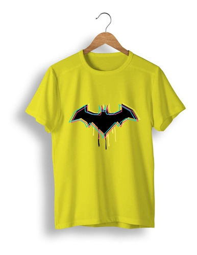 Remera Batman Logo Colores Memoestampados