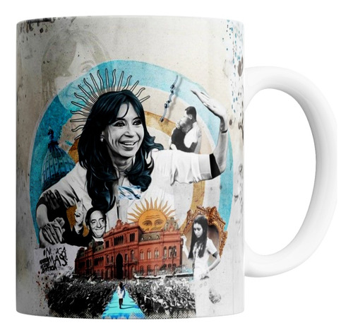 Taza De Cerámica - Cristina Kirchner (elegí Tu Modelo)