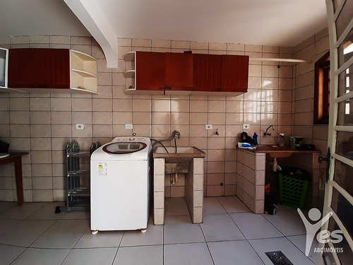 Imagem 4 de 30 de Ref.: 6101 - Sobrado 3 Quartos Sendo 1 Suíte Master Com Banheira, 6 Vagas Garagem, Jd Sto Antonio, Santo André. - 6101