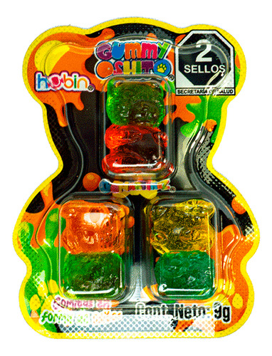 Hubin Gummys Ositos Pack Caja Con 30 Pzas
