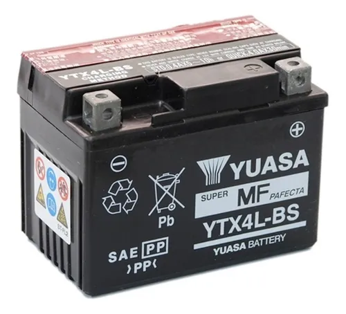 Bateria Yuasa Ytx4l-bs Hero Eco Deluxe