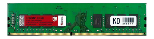 Memoria Desk Ddr4 32gb 2666mhz Kd26n19 32g Keepdata