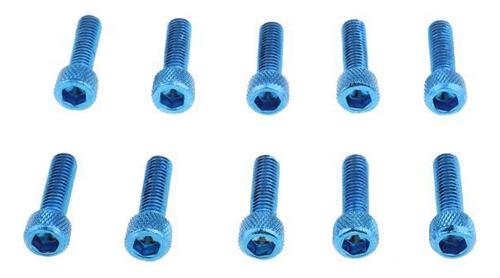 2 X 10pcs M6x20mm Tornillos Hexagonal De Aluminio Tornillo
