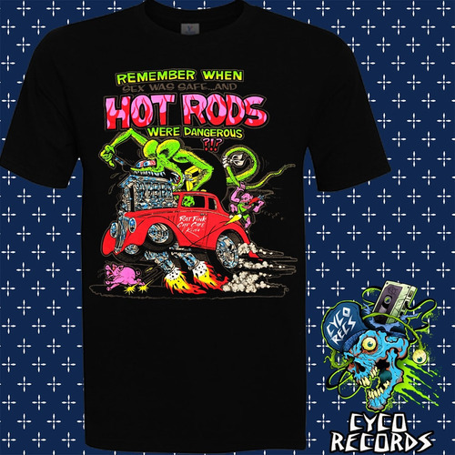 Hot Rods Remember When - Clasicas - Polera- Cyco Records