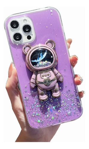 Funda Case Para Xiaomi Cielo Estrellado+oso Espacial Soporte