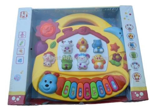 Organo Musical Piano De Dibujos Animados Didactico Marplast