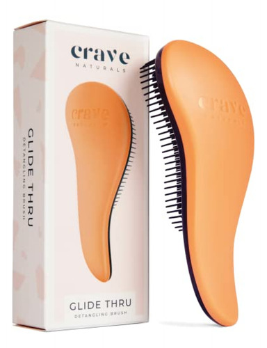 Cepillo Desenredante Para El Cabello Crave Naturals Glide Th