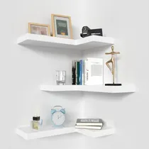 Comprar Estantes Flotantes De Esquina Con Soportes Invisibles