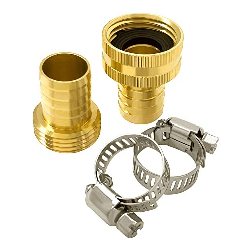 Conector De Reparación De Mangueras De Jardín Hooshing, De L