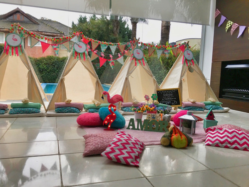 Spa De Nenas Carpas Pijamada Pijama Party Alquiler Candy Bar