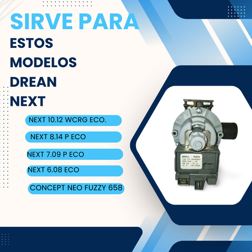 Bomba De Desagote Compatible De Drean Family 0.76 0.86 0.96