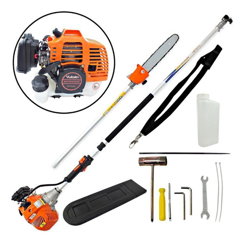 Motopoda De Galhos Vulcan Trent Vp3300l 33cc Com Extensor