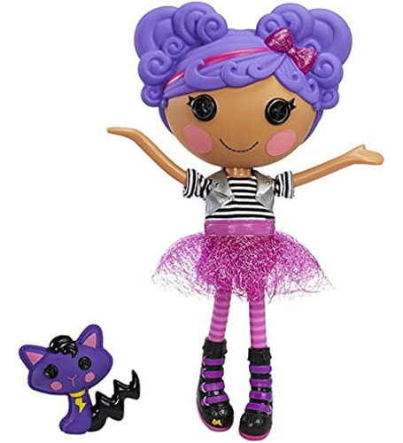 Muñeca Lalaloopsy - Storm E. Sky Con Mascota Cool Cat, Muñec