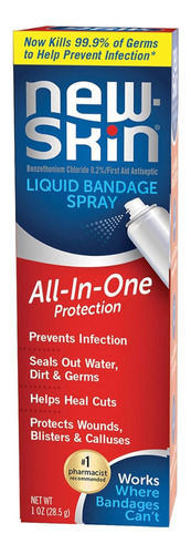 Curitas Protector Liquido En Spray New Skin Liquid Bandage 