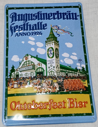 Cartel De Fiesta De La Cerveza De Alemania 1926