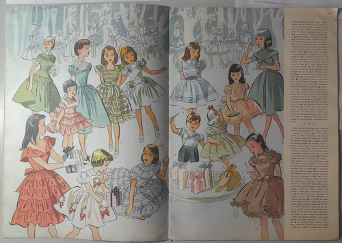 Antigua Revista L' Enfant Chic En Francés Década Del 50 (Usado)