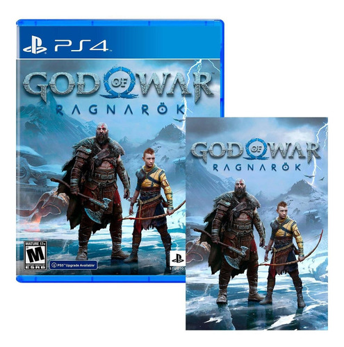 God Of War Ragnarok + Poster Playstation 4 Latam