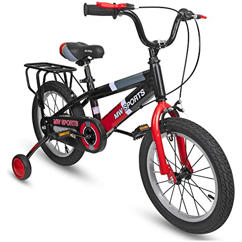 Mw Sports Boys Bicicleta Para Niños De 16 Pulgadas Con Rueda