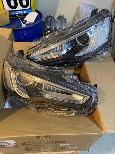 Farol Vland Drl Led Mitsubishi Lancer, Evolution X, Ralliart