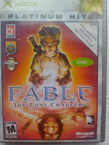 Fable The Lost Chapters Xbox Clasico