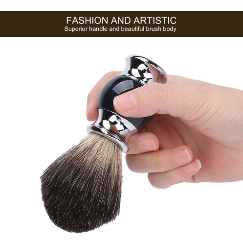 Brocha De Afeitar Para Hombre, Barba De Peluquero, Cerdas Su