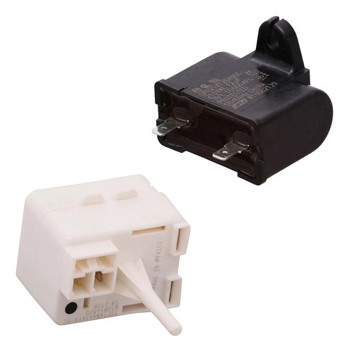 Cj Rele Com Capacitor Geladeira Syde By Syd Brs70hr 127/220V