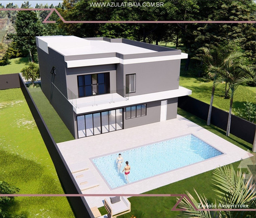 Imagem 2 de 28 de Casa Em Condomínio Atibaia, Shamballa Ii Portaria, Rondas E Área De Lazer... - Ca01602 - 70181001