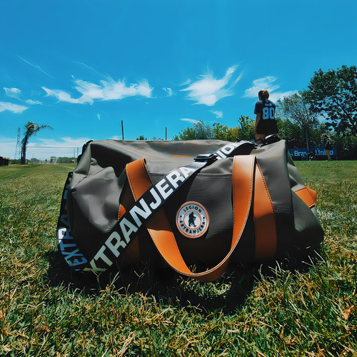 Bolsa militar Bubba Rap, cor verde, design de tecido liso