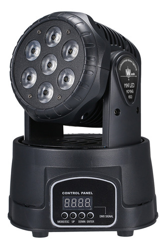 Cabezales De Canal Activados Por Luz De Escenario Dmx512, 7