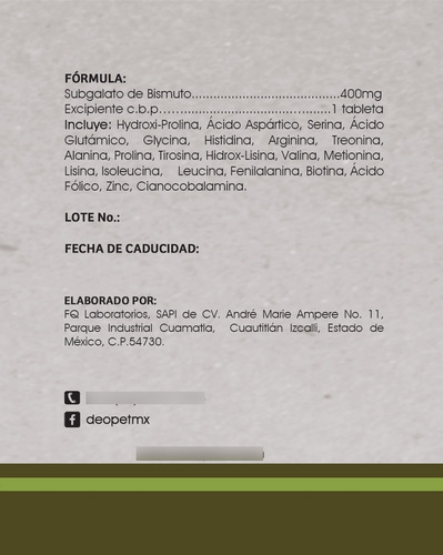 Imagen 4 de 5 de Deopet L Premios Para Perro: Reducen Malos Olores