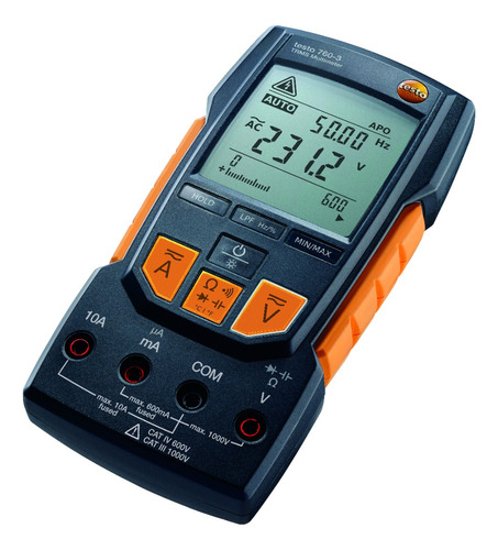 Multímetro Digital Testo 760-3 T-rms Para Hvac Me