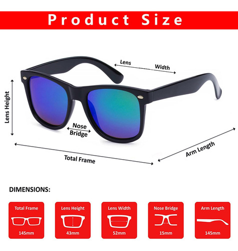 Fsmiling Paquete De 15 Gafas De Sol Azules Gafas De Sol A Gr
