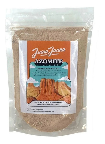 Imagen 1 de 10 de Azomite 1 Kg Mineral Natural Mejorador De Cultivo Cogoshop