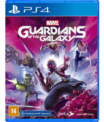 Guardiões Da Galáxia Da Marvel Ps4 Ps5 Envio Rápido