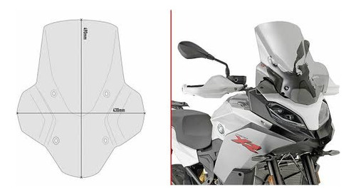 Parabrisas Givi Para Bmw F900 Xr 2020