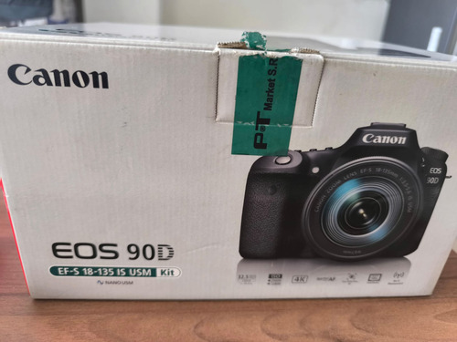 Vendo Canon Eos 90d Dslr 18-135mm (Usado)